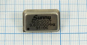 Кварцевый генератор 9600, FULL, 5В, SCO-010T, TTL