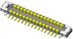 WP26DK-P010VA3-R15000, Board to Board &amp; Mezzanine Connectors 10CKT PLG 0.35MM 0.6MM VRT STACKING
