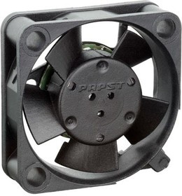 255/2N, DC Fans Tubeaxial Fan, 25x25x8mm, 5VDC, 1.9CFM, Speed Signal/Open Collector Output