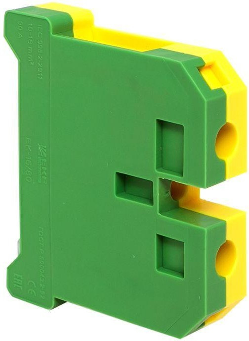 Колодка клеммная ЕК-16/80 JXB земля EKF plc-ek-16/80