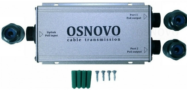 Коммутатор Osnovo SW-8030/WD 2x1Гбит/с 2PoE 50W неуправляемый Коммутатор Osnovo SW-8030/WD 2x1Гбит/с 2PoE 50W неуправляемый