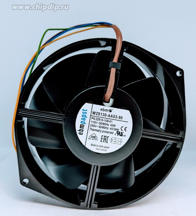 Вентилятор Ebmpapst W2S130-AA03-90