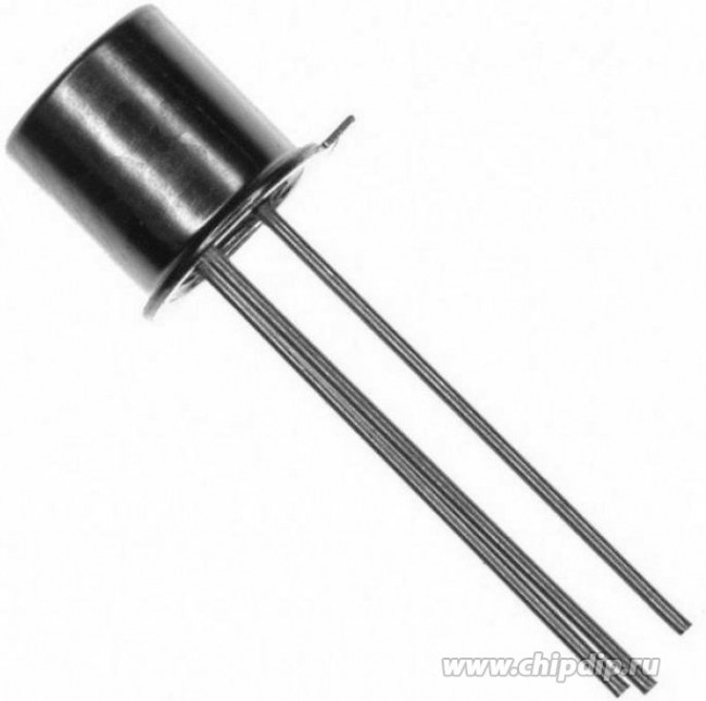 Bipolar junction transistor, PNP, -600 mA, -60 V, THT, TO-18, 2N2907A