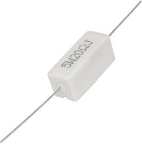RX27-1 20 Ом 5W 5% / SQP5, Мощный постоянный резистор , керамо-цементный корпус
