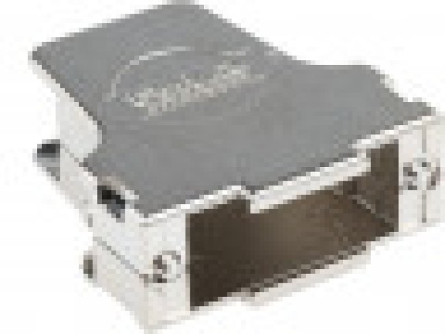 FMK2-K201 / 1731110061, FMK Series Die Cast Zinc Angled D Sub Backshell, 15 Way, Strain Relief FMK2-K201 / 1731110061, FMK Series Die Cast Zinc Angled D Sub Backshell, 15 Way, Strain Relief