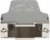 FMK2-K201 / 1731110061, FMK Series Die Cast Zinc Angled D Sub Backshell, 15 Way, Strain Relief FMK2-K201 / 1731110061, FMK Series Die Cast Zinc Angled D Sub Backshell, 15 Way, Strain Relief