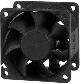 PMD2406PMB2-A.(2).GN, DC Fans Axial Fan, 60x60x38mm, 24VDC, 49.2CFM, 0.71"H2O, Ball, Wire, Auto Restart