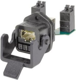 09452251760, Modular Connectors / Ethernet Connectors Han 3A RJ45Cat6 8+4p Hybrid/Blk Plstc Pnl 09452251760, Modular Connectors / Ethernet Connectors Han 3A RJ45Cat6 8+4p Hybrid/Blk Plstc Pnl