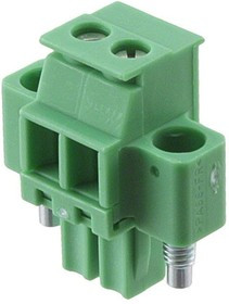 1863000, Pluggable Terminal Blocks 2 Pos 3.5mm pitch Plug 28-16 AWG Screw