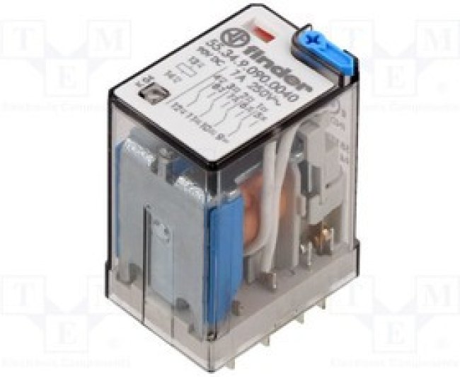 55.34.9.090.0040, Relay: electromagnetic; industrial
