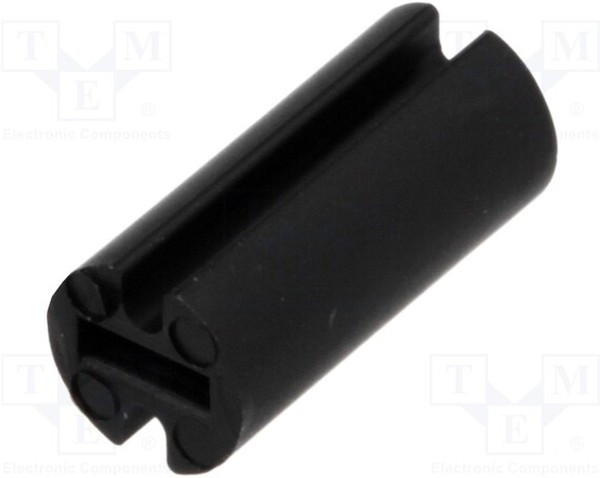 FIX-LEDH-10, Распорная втулка, D 4,5мм, Диам 3мм, для светодиодов, черный