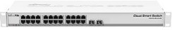 Коммутатор MikroTik CSS326-24G-2S+RM 24x1Гбит/с 2SFP+ управляемый Коммутатор MikroTik CSS326-24G-2S+RM 24x1Гбит/с 2SFP+ управляемый