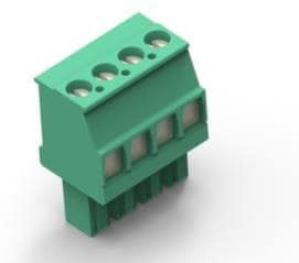 1986374-2, Pluggable Terminal Blocks StrPlug 3.81mm Green RH 2