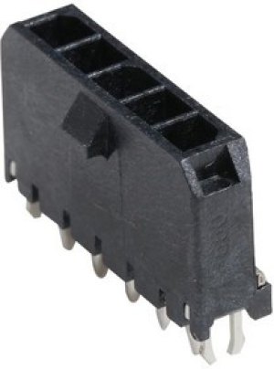 43650-0519, Pin Header, Power, Wire-to-Board, 3 мм, 1 ряд(-ов), 5 контакт(-ов), Through Hole Straight