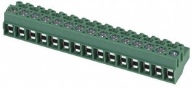 1934997, Pluggable Terminal Blocks 15 Pos 5mm pitch Plug 26-14 AWG Screw