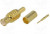 MCX1121A13G550, Вилка, MCX, "папа", прямой, 50Ом, обжим, на провод, тефлон, позолота