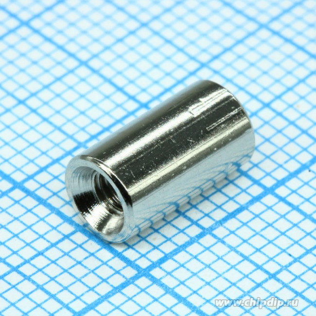 H-C1000-0600-5-03-2N, стойка для платы, никелированная латунь / PCSS-10 (H-C1000-0600-5-03-2N)