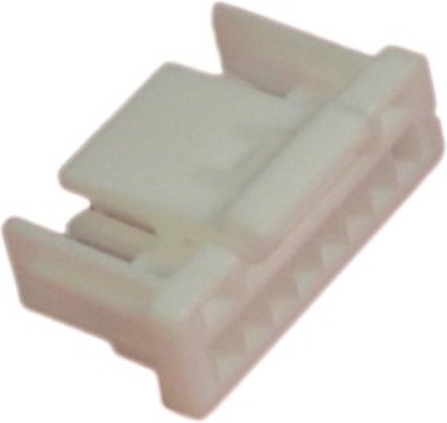 NSHR-08V-S, NSH Female Connector Housing, 1mm Pitch, 8 Way, 1 Row NSHR-08V-S, NSH Female Connector Housing, 1mm Pitch, 8 Way, 1 Row