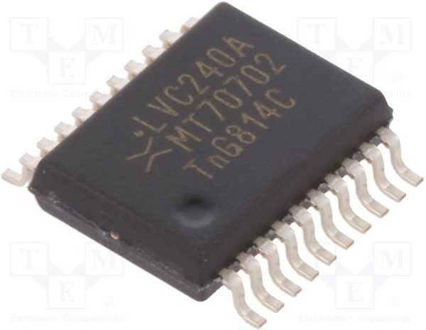 74LVC240ADB,112, IC: digital; buffer,inverting,line driver; Ch: 8; CMOS,TTL; SMD 74LVC240ADB,112, IC: digital; buffer,inverting,line driver; Ch: 8; CMOS,TTL; SMD