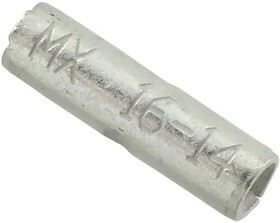 191890008, 19189 Butt Crimp Butt Splice Terminal, Tin 14 16 AWG