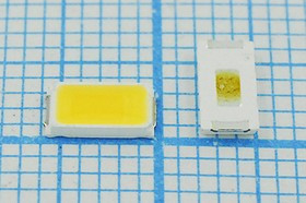 Светодиод SMD05730, белый холодный, 50 Lm, Угол обзора °: 120, температура 6000К; №4623 c СД SMD05730\белх\ 50лм\120\жел мат\5730UWC