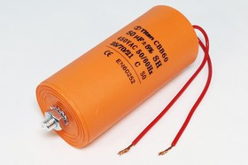 Конденcатор пусковой, емкость 50 мкФ, 450~ В, размер 50x106mболтМ8, номинальное отклонение: 5, пласт