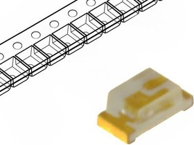 WW-BIS190TS-G, Светодиод, SMD, 0603, голубой, 80-170мкд, 1,6x0,8x0,7мм, 120°, 20мА