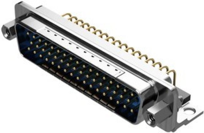 MCD25000ENE50/AA, D SUB BACKSHELL, 180DEG, SIZE DB, ALUM