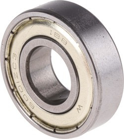 6001-2Z/C3 Single Row Deep Groove Ball Bearing- Both Sides Shielded 12mm I.D, 28mm O.D