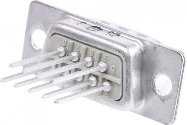 09670095607, D-Sub Standard Connectors DSUB SV ML TWW STR 09P AU3