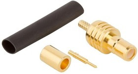 142241, RF Connectors / Coaxial Connectors SMB STRAIGHT CABLE JACK 178/196 GOLD