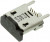 105133-0002, USB Connectors uUSB B Rec Vertical Flange TH 6.70 1.70