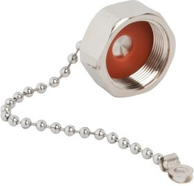 431-10001, RF Connector Accessories 4.3-10 Male Cap with Chain
