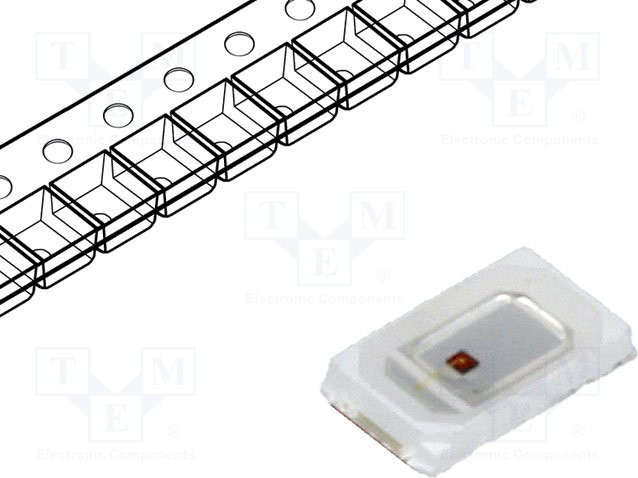 LL-R5730V-V1H-Q15, LED; SMD; 5730,PLCC2; red; 10?15lm; 5.7x3x0.8mm; 120°; 1.6?2.4V