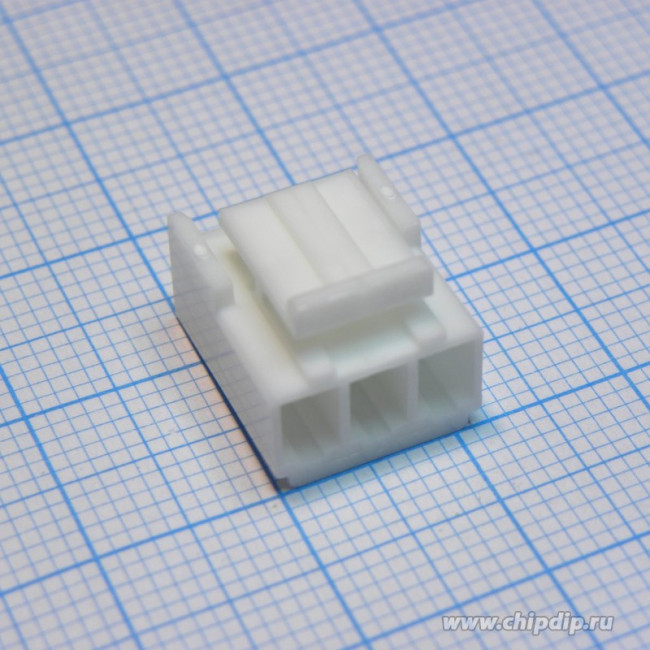 VHR-3N (PHU2-03), Корпус разъема розетка на кабель с защелкой 3.96мм 3pin