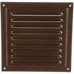 Решетка вентиляционная стальная коричневая 1515МЭ кор 87-915 Решетка вентиляционная стальная коричневая 1515МЭ кор 87-915