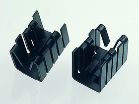 FK 237 SA-220 H, Heat Sink Passive TO-221 Horizontal Thru-Hole Aluminum 21K/W Black Anodized FK 237 SA-220 H, Heat Sink Passive TO-221 Horizontal Thru-Hole Aluminum 21K/W Black Anodized