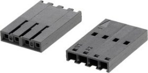 50-57-9004, SL Female Connector Housing, 2.54mm Pitch, 4 Way, 1 Row 50-57-9004, SL Female Connector Housing, 2.54mm Pitch, 4 Way, 1 Row