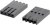 50-57-9004, SL Female Connector Housing, 2.54mm Pitch, 4 Way, 1 Row 50-57-9004, SL Female Connector Housing, 2.54mm Pitch, 4 Way, 1 Row