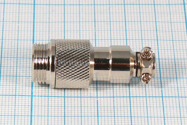 Штекер микрофонный MIC12\7P\каб\ М12\XS12JK-7P-M; №14491 штек мик MIC12\7P\каб\ М12\\XS12JK-7P-M