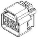 15332153, Automotive Connectors 10P FM BLK CONN ASSY GT 150 SERIES 15AMP