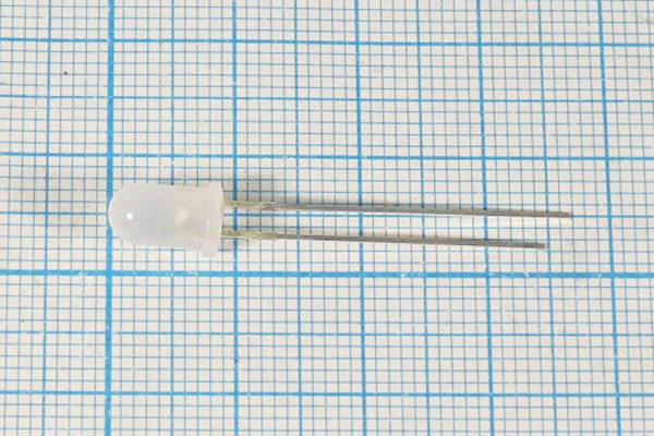 Светодиод 5 x 9, розовый, 800 мкд, угол 35, цвет линзы: матовый