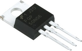 FQP50N06, Транзистор, N-канал 60В 50А [TO-220]