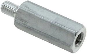 M2150-3005-SS, Standoffs & Spacers SS M3x0.5 15mm 6mm HEX ML/FEM Standoff M2150-3005-SS, Standoffs & Spacers SS M3x0.5 15mm 6mm HEX ML/FEM Standoff