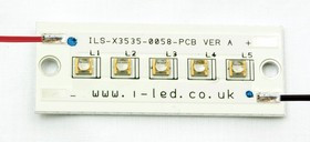 ILS-XN05-S400- 0058-SC211-W2., ILS-XN05-S400- 0058-SC211-W2. , N3535 UV PowerLinear Series 5 UV LED Array, 410nm 2000mW 55 ° ILS-XN05-S400- 0058-SC211-W2., ILS-XN05-S400- 0058-SC211-W2. , N3535 UV PowerLinear Series 5 UV LED Array, 410nm 2000mW 55 °
