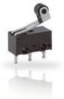 DG13B1RA, Switch Snap Action N.O./N.C. SPDT Roller Lever PC Pins 3A 125VAC 30VDC 0.59N Thru-Hole