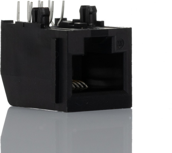 95009-7881, Modular Connectors / Ethernet Connectors STD JACK RA 8/8 RIB