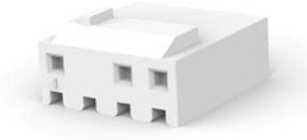 647171-4, Conn Housing RCP 4 POS 3.96mm Crimp ST Cable Mount Natural Package 647171-4, Conn Housing RCP 4 POS 3.96mm Crimp ST Cable Mount Natural Package