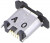 ZX80-B-5P(30), Гнездо; USB B micro; UX; на PCB; SMT,THT; PIN: 5; вертикальный