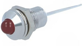 SMQS 080, Индикат.лампа LED, выпуклый, Отв 8,2мм, IP40, на печатную плату